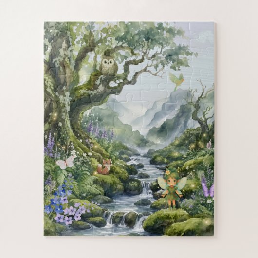 Fantasywelt Puzzle (Vertikal)
