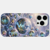 Fantasywelten in schwebenden kosmischen Blasen Case-Mate iPhone Hülle (Rückseite (Horizontal))