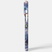 Fantasywelten in schwebenden kosmischen Blasen Case-Mate iPhone Hülle (Rückseite / Links)