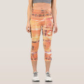 Fantful Men on Gerüst Capri Leggings (Vorderseite)