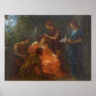 Fantin-Latour - die Toilette der Venus Poster