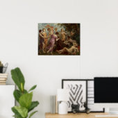 Fantin-Latour - Die Versuchung des Hl. Anthony Poster (Heimbüro)
