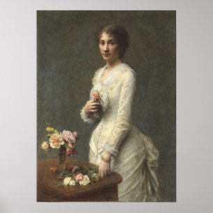 Fantin-Latour - Frau Lerolle Poster