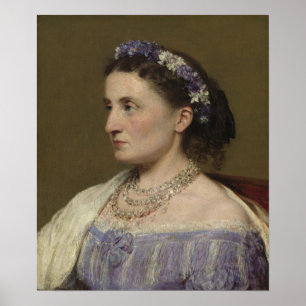 Fantin-Latour - Herzogin De Fitz-James Poster