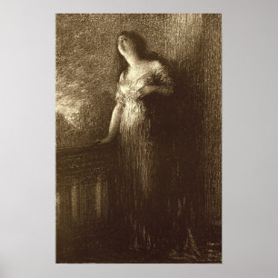 Fantin-Latour - Juliets Aria Poster