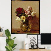Fantin-Latour-Rose Poster (Heimbüro)