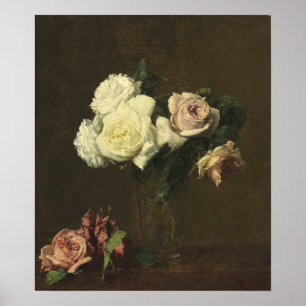 Fantin-Latour - Rose Poster