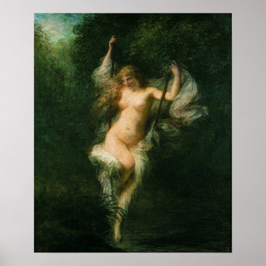 Fantin-Latour - Sarah La Banista Poster (Vorne)
