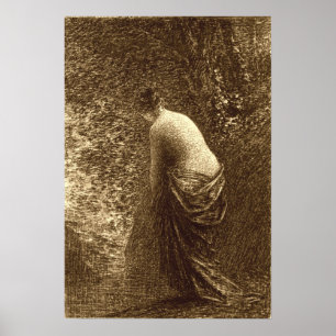 Fantin-Latour - Stehende Batherin Poster
