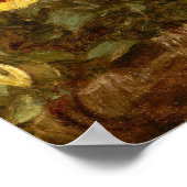 Fantin-Latour - Stiefmütterchen Poster (Ecke)