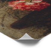 Fantin Latour - Stillleben mit Blume Poster (Ecke)