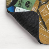 Fantomas, 1915 (Öl auf Leinwand) Mousepad (Ecke)