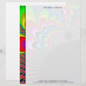 Fanyc - Mandelbrot Fraktal Art Briefbogen (Vorne/Hinten)