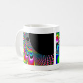 Fanyc - Mandelbrot Fraktal Art Kaffeetasse (Vorderseite Links)