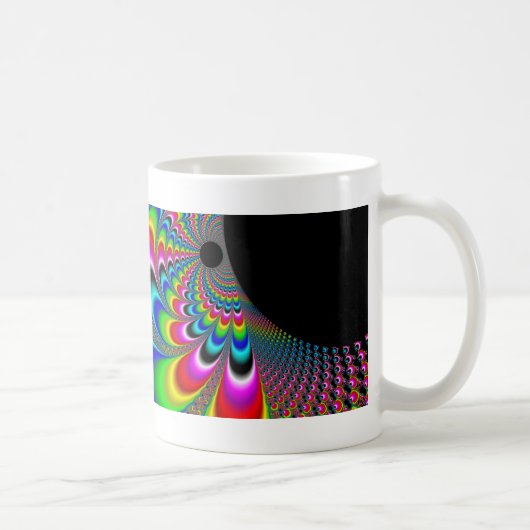 Fanyc - Mandelbrot Fraktal Art Kaffeetasse (Rechts)