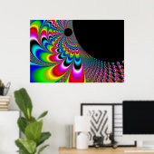Fanyc - Mandelbrot Fraktal Art Poster (Heimbüro)