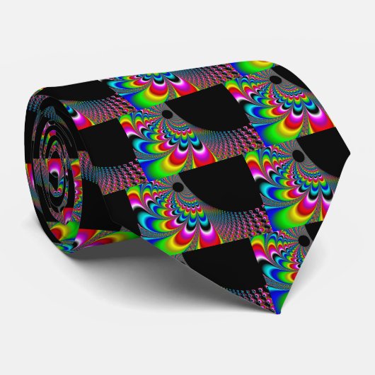 Fanyc - Mandelbrot Fraktal-Kunst Krawatte (Gerollt)