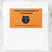 FAOP-Sticker #1 Rechteckiger Aufkleber (Tasche)