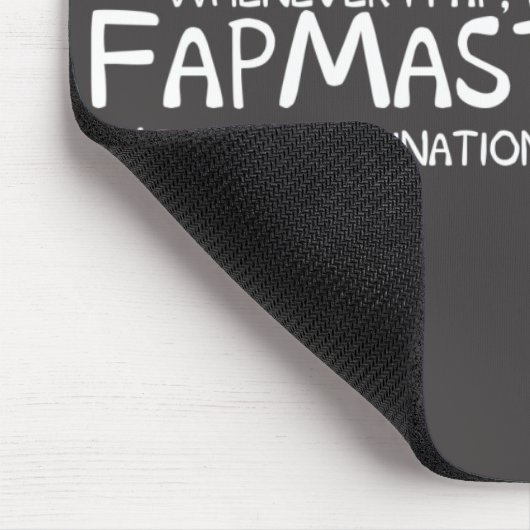 FapMastery.com Mousepad (Ecke)