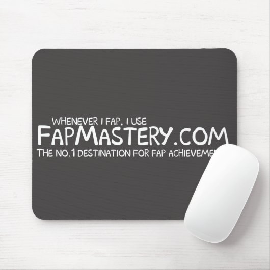 FapMastery.com Mousepad (Mit Mouse)