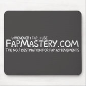 FapMastery.com Mousepad (Vorne)