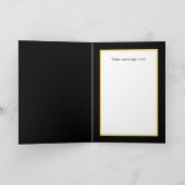 Fappy Erntedank Hund anpassbar Feiertagskarte (Innenseite)