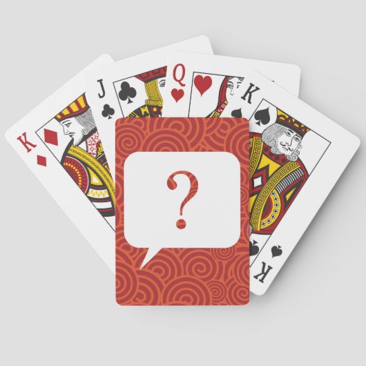 FAQ fragt Grafik Spielkarten (Rückseite)