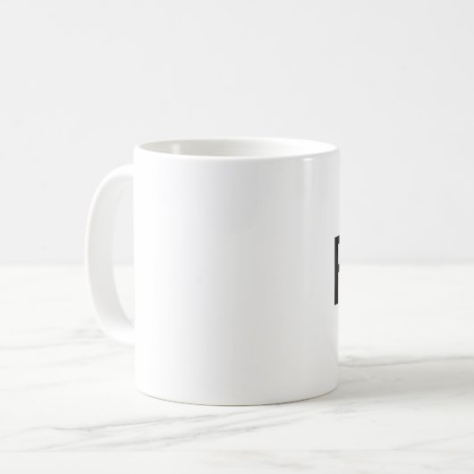 FAQ KAFFEETASSE (Vorderseite Links)