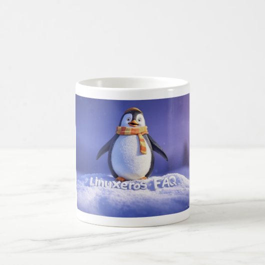 FAQ zu LInuxeros Kaffeetasse (Mittel)