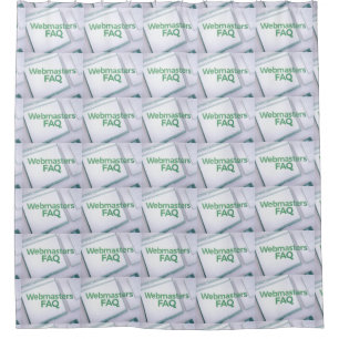 FAQ zu WebMasters Duschvorhang