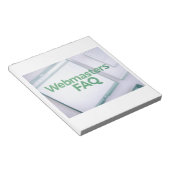 FAQ zu WebMasters Notizblock (angewinkelt)