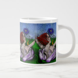 Far away Flower Jumbo Mug Jumbo-Tasse