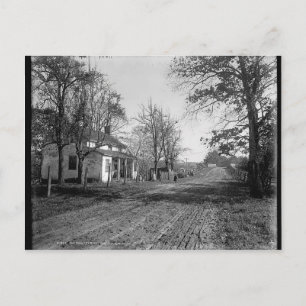 Far Hills, New Jersey, Old Country Road Vintage Postkarte