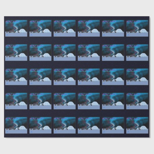 Far North Christmas Geschenkpapier (Flach)