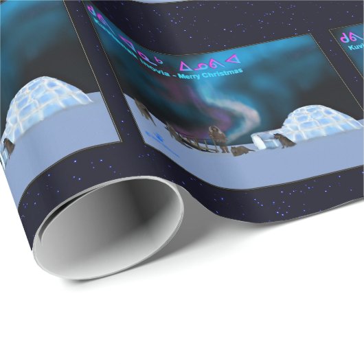Far North Christmas Geschenkpapier (Rolleneckpunkt)