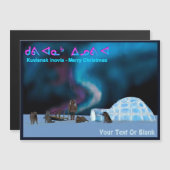 Far North Christmas - Kuvianak Innovia Magnetkarte (Vorne/Hinten)