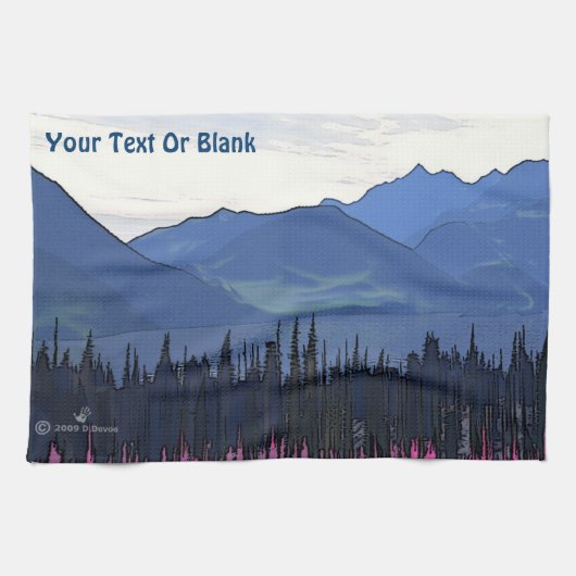 Far North Summer Geschirrtuch (Horizontal)