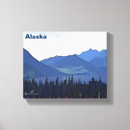 Far North Summer Leinwanddruck (Vorderseite)