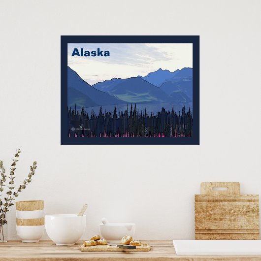 Far North Summer Poster (Küche)