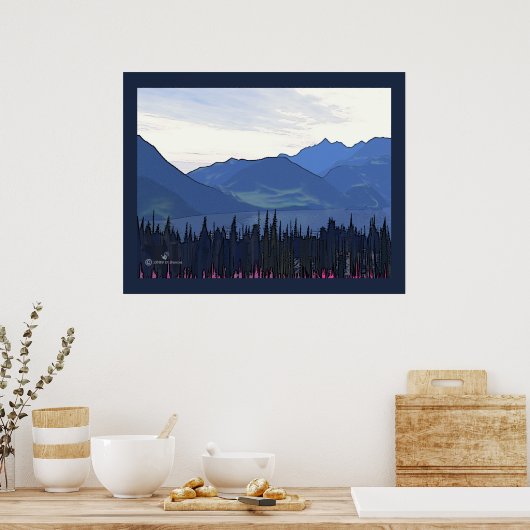 Far North Summer Poster (Küche)