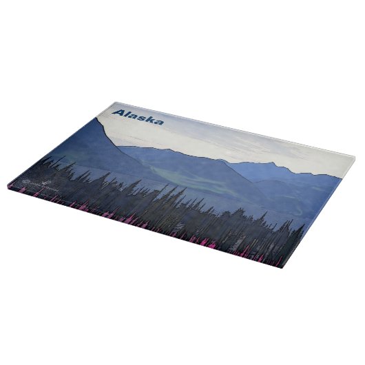 Far North Summer Schneidebrett (Ecke)