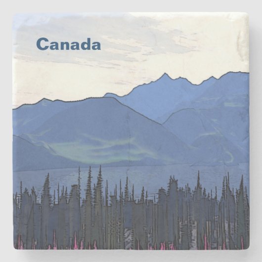 Far North Summer Steinuntersetzer (Vorderseite)