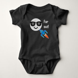 Far Out Design - Baby Jersey Bodysuit Strampler