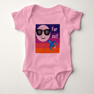 Far Out Design - Baby Jersey Bodysuit Strampler