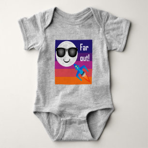 Far Out Design - Baby Jersey Bodysuit Strampler