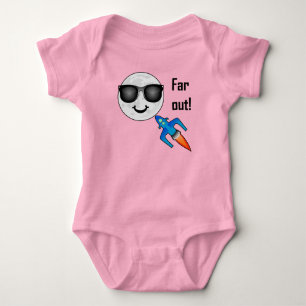Far Out Design - Baby Jersey Bodysuit Strampler