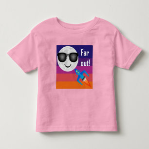 Far Out Design - Kleinkind Fine Jersey T - Shirt