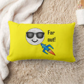 Far Out Design - Lumbalkissen 13" x 21" Lendenkissen (Decke)