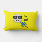 Far Out Design - Lumbalkissen 13" x 21" Lendenkissen (Vorderseite)