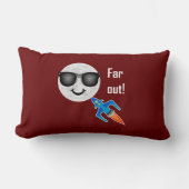 Far Out Design - Lumbalkissen 13" x 21" Lendenkissen (Vorderseite)